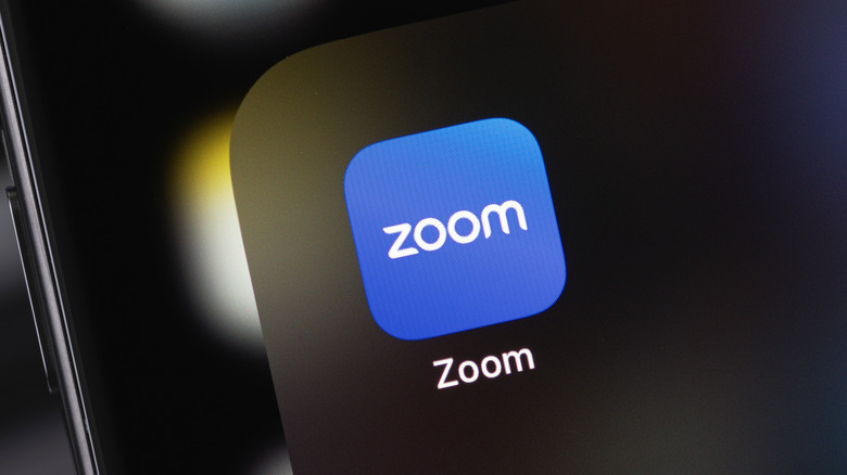 Icône de l’application Zoom sur iPhone