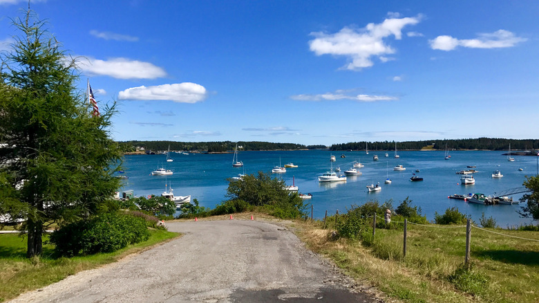 Swan's Island Maine - Voile en août dans le Maine