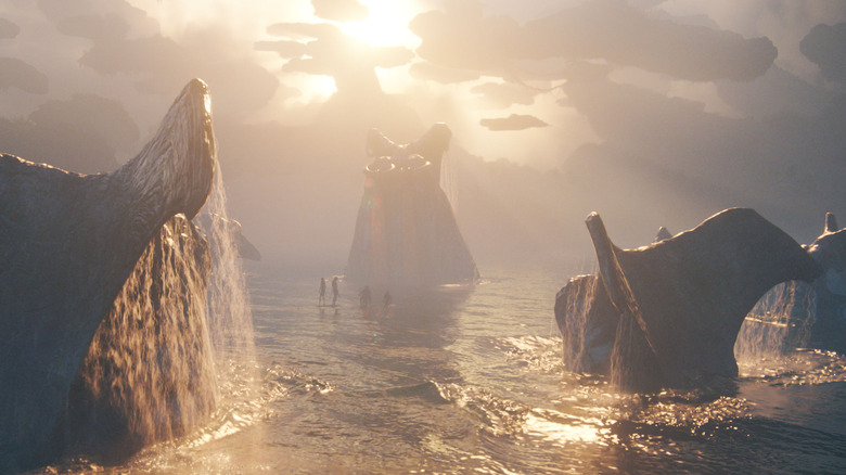 La Matriarche et le conseil de Tulkun se réunissent dans Avatar : Feu et Cendres