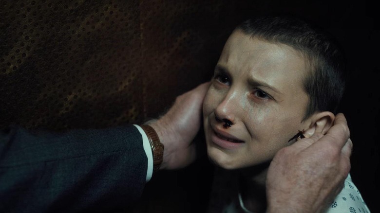 Onze ont l'air effrayés et impuissants dans la saison 1 de Stranger Things