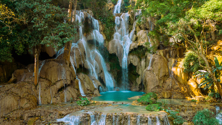 Les magnifiques chutes de Kuang Si