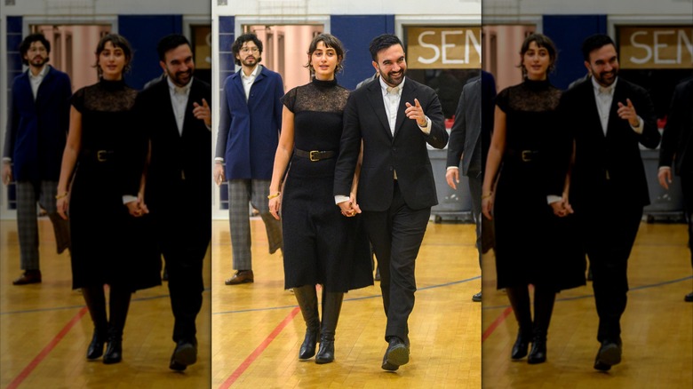 Rama Duwaji et Zohran Mamdani votent dans les reines