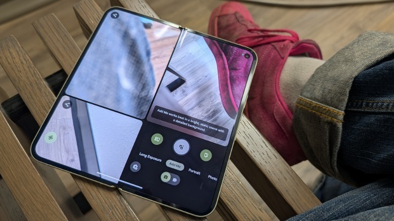 Google Pixel 10 Pro Fold avec fonction multi-caméra