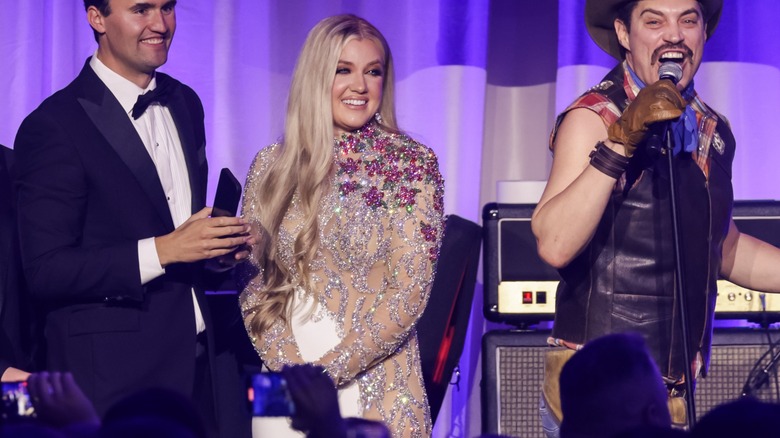 Erika Kirk au bal inaugural de Turning Point USA en 2025