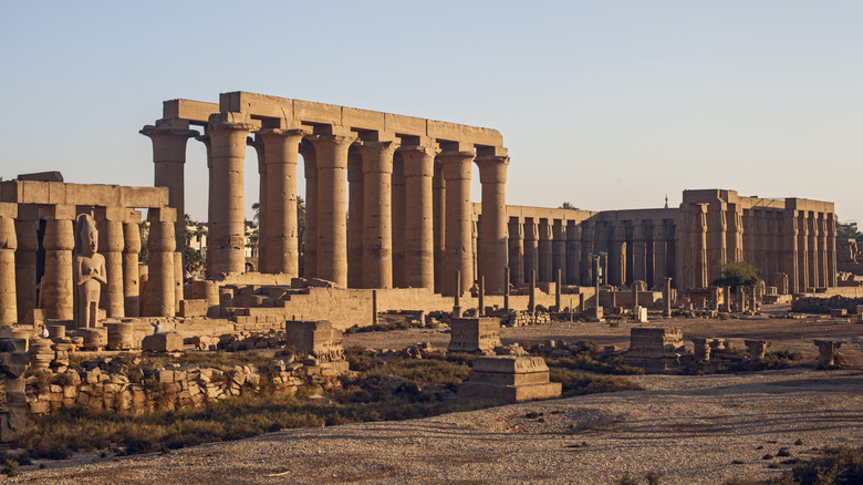 temple de Ramsès II en Egypte