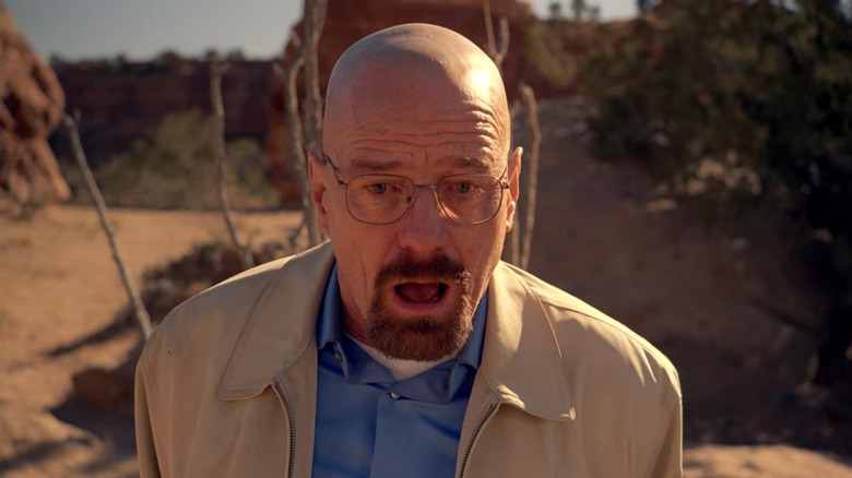 Walt criant à Ozymandias dans Breaking Bad