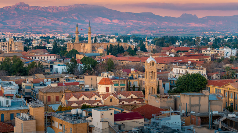 vue aérienne de Chypre