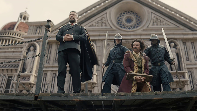 Gol D. Roger sur le point d'être exécuté dans One Piece