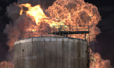 Que se passe-t-il lorsque les dépôts de carburant brûlent pendant des jours après des frappes aériennes