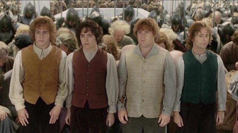 les hobbits sont célébrés dans Le Retour du Roi