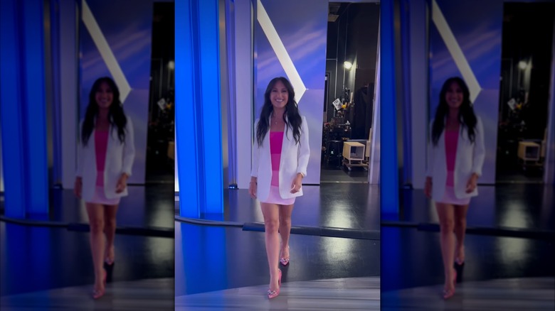 Emily Compagno dans le studio Fox