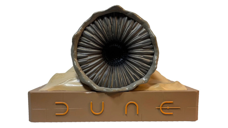 Une photo de l'enceinte Bluetooth Dune sandworm