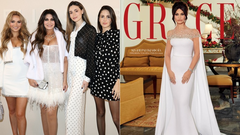 Kimberly Guilfoyle en blanc à la fashion week