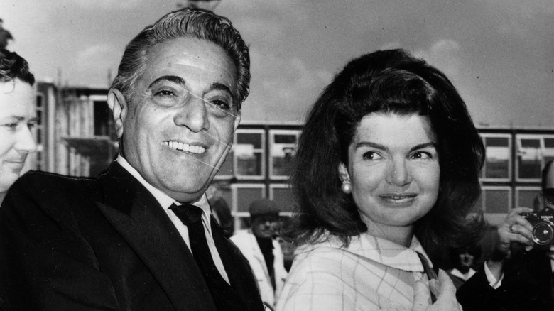 Jackie Onassis et Aristote Onassis années 1960