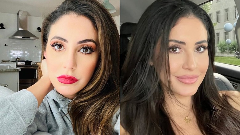Anna Paulina Luna lèvres soulignées vs produits de comblement