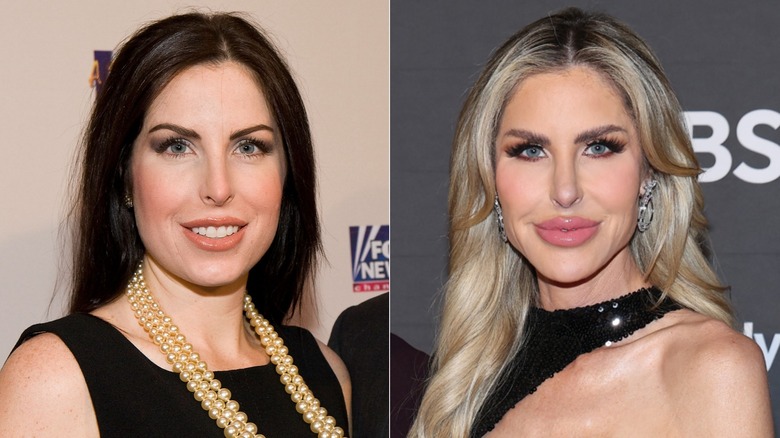 Photos côte à côte d'Amy Baier d'hier et d'aujourd'hui