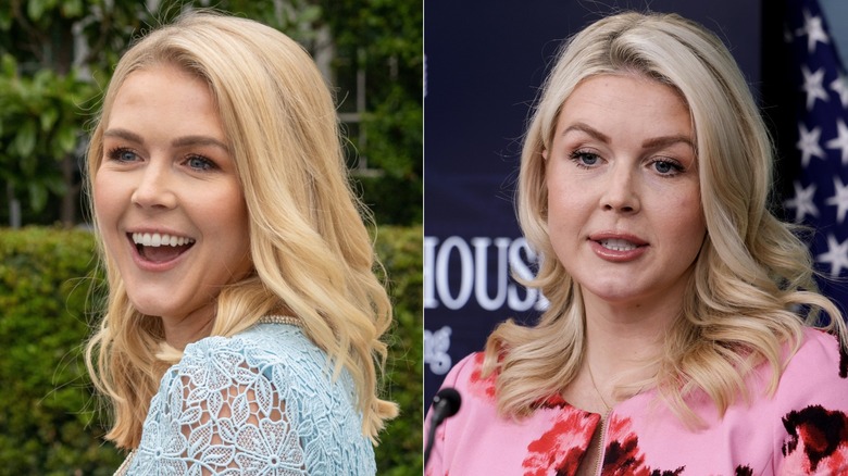 Photos côte à côte de Karoline Leavitt d'hier et d'aujourd'hui