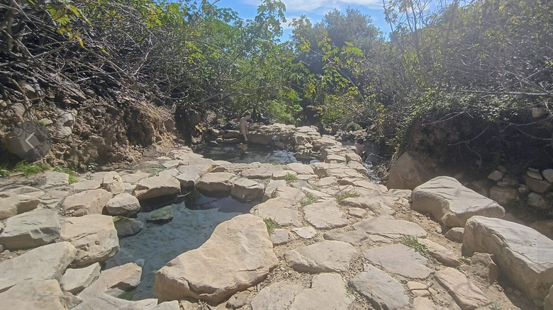 deux piscines naturelles aux sources chaudes de Montecito