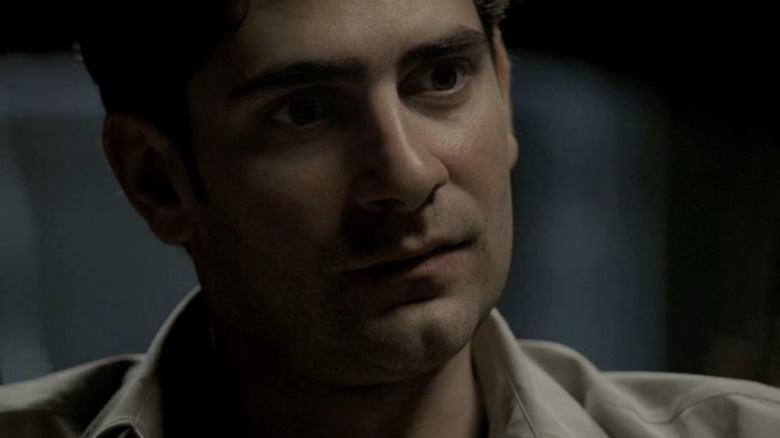 gros plan de Christopher Moltisanti dans Les Sopranos