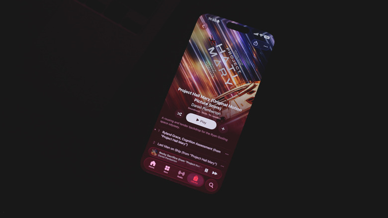 Nouvelles couleurs d'album sur Apple Music