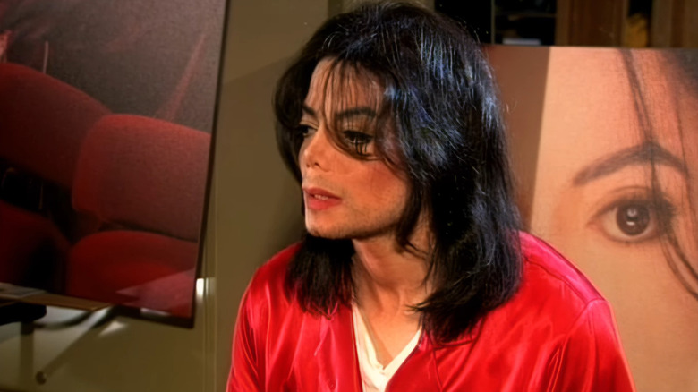 Michael Jackson dans le documentaire Living with Michael Jackson