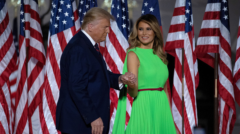 Melania et Donald Trump à la Convention nationale républicaine de 2020