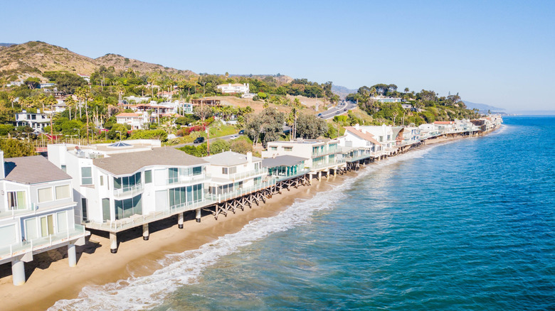 Maisons en bord de mer à Escondido Beach Malibu Californie