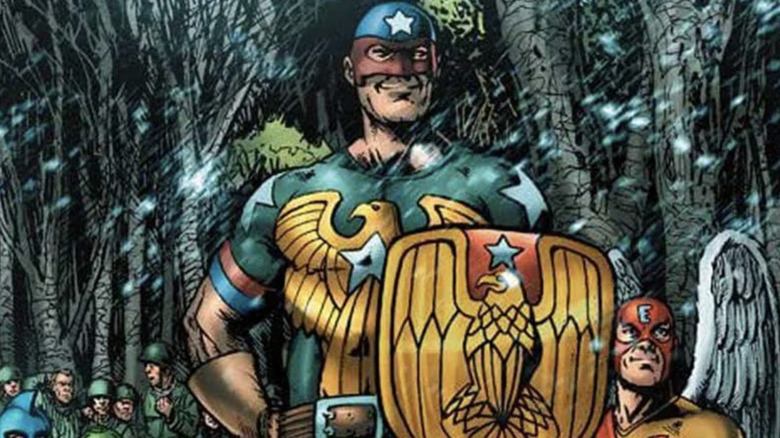 Soldier Boy et Eagle l'Archer dans la bande dessinée The Boys