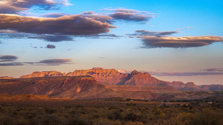 BLM Terrain à l'extérieur du parc national de Zion.