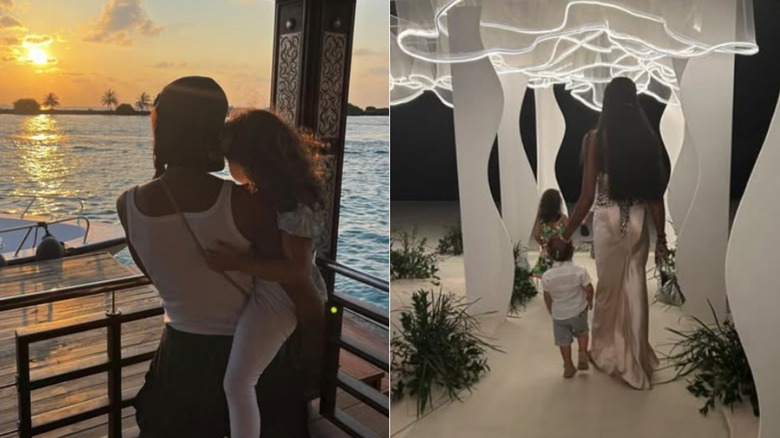 Naomi Campbell avec ses enfants sur Instagram d'avril 2025