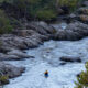Le sentier fluvial de 45 milles de Virginie offre une navigation idyllique avec une vue sur les montagnes Blue Ridge