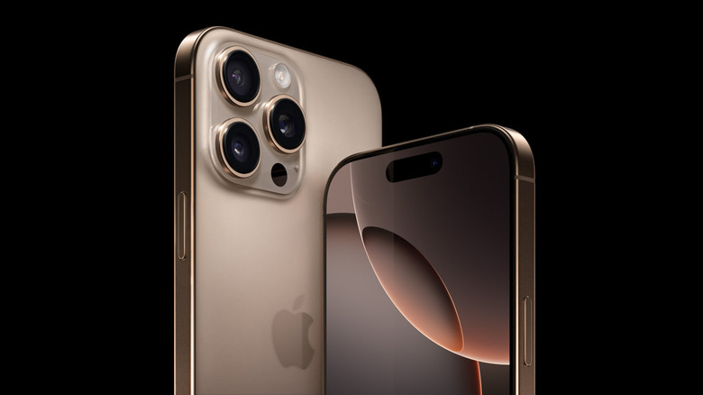 L'iPhone 16 Pro en or