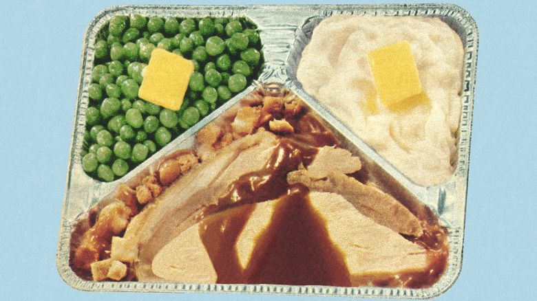 Un dîner télé à l'ancienne