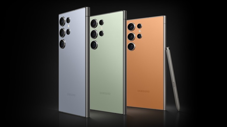Toutes les options de couleurs exclusives en ligne pour le Samsung Galaxy S24 Ultra