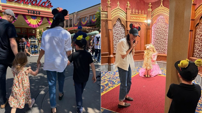 Meghan Markle et Lilibet à Disneyland.