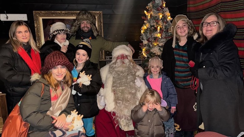 Sharon Osbourne, Jack Osbourne, Aree Osbourne et leur famille en Finlande