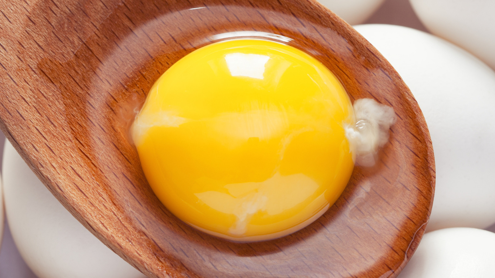 Cette pâte blanche et filandreuse sur les jaunes d'œufs s'explique facilement par la science