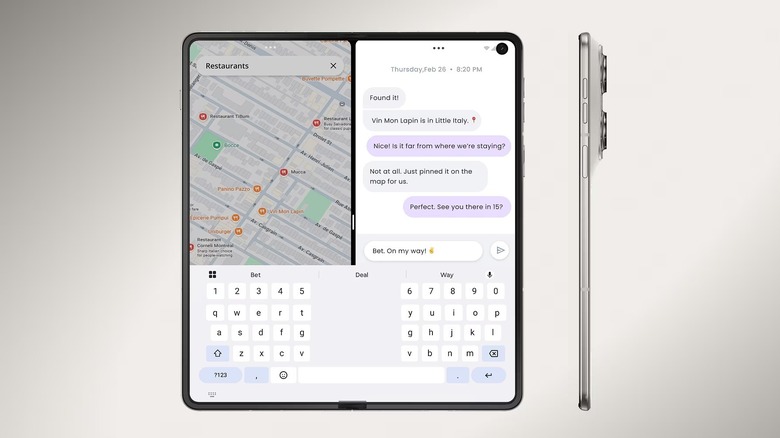 Le Motorola Razr Fold (2026) avec son écran déplié