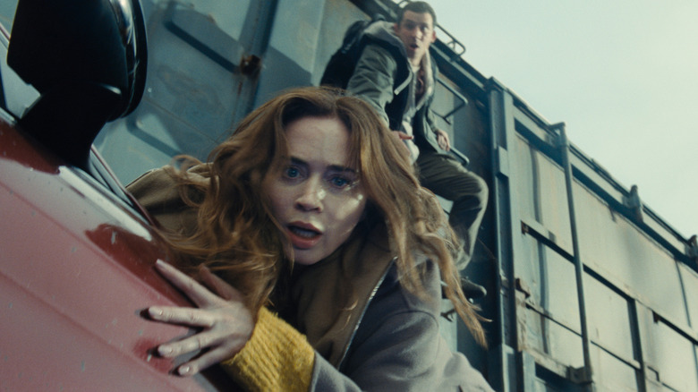 Margaret et Daniel sont pris dans un train à grande vitesse lors de la journée de divulgation