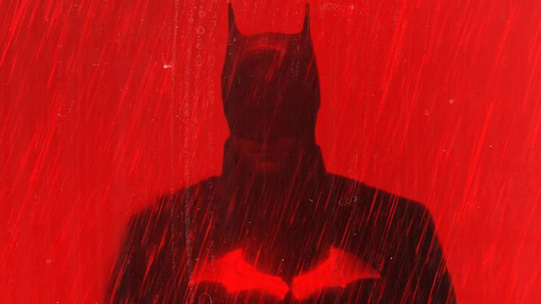 The Batman (2022) affiche toute rouge