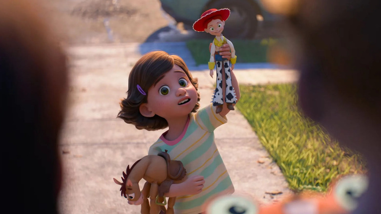 Bonnie soutient Jessie pour qu'elle joue dans Toy Story 5