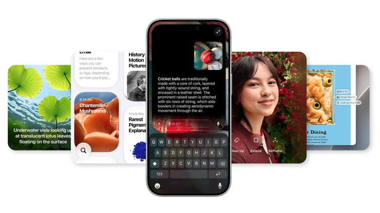 Photo montrant Siri AI en action