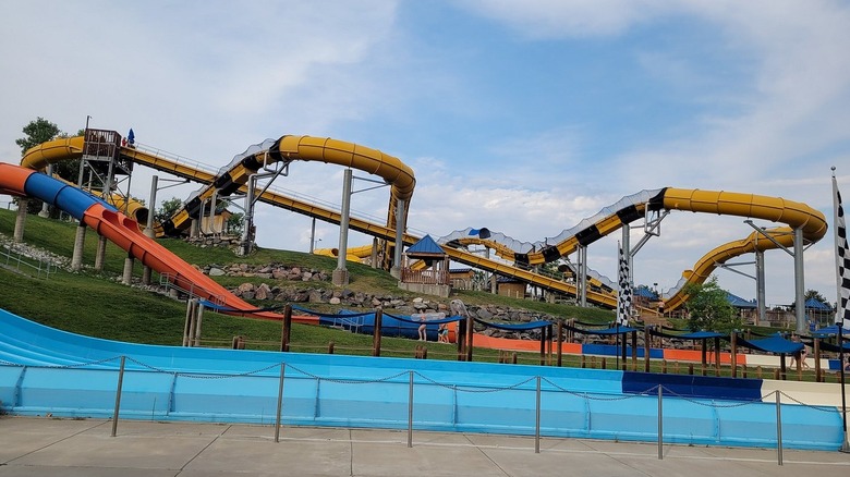 toboggans aquatiques à Water World