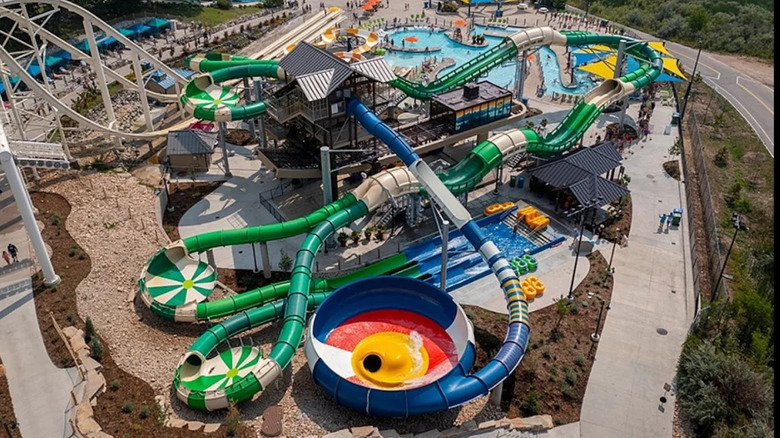 Prise de vue aérienne du monde aquatique