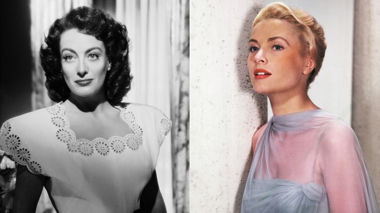 Portraits de Joan Crawford et Grace Kelly