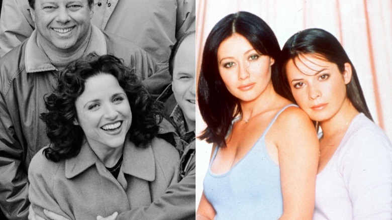 Julia Louis-Dreyfus sur le tournage de 