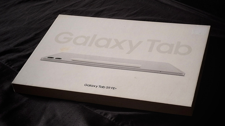Boîte produit de la Galaxy Tab S9+ FE