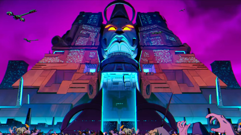 X-men '97 - plan d'établissement de la citadelle d'Apocalypse