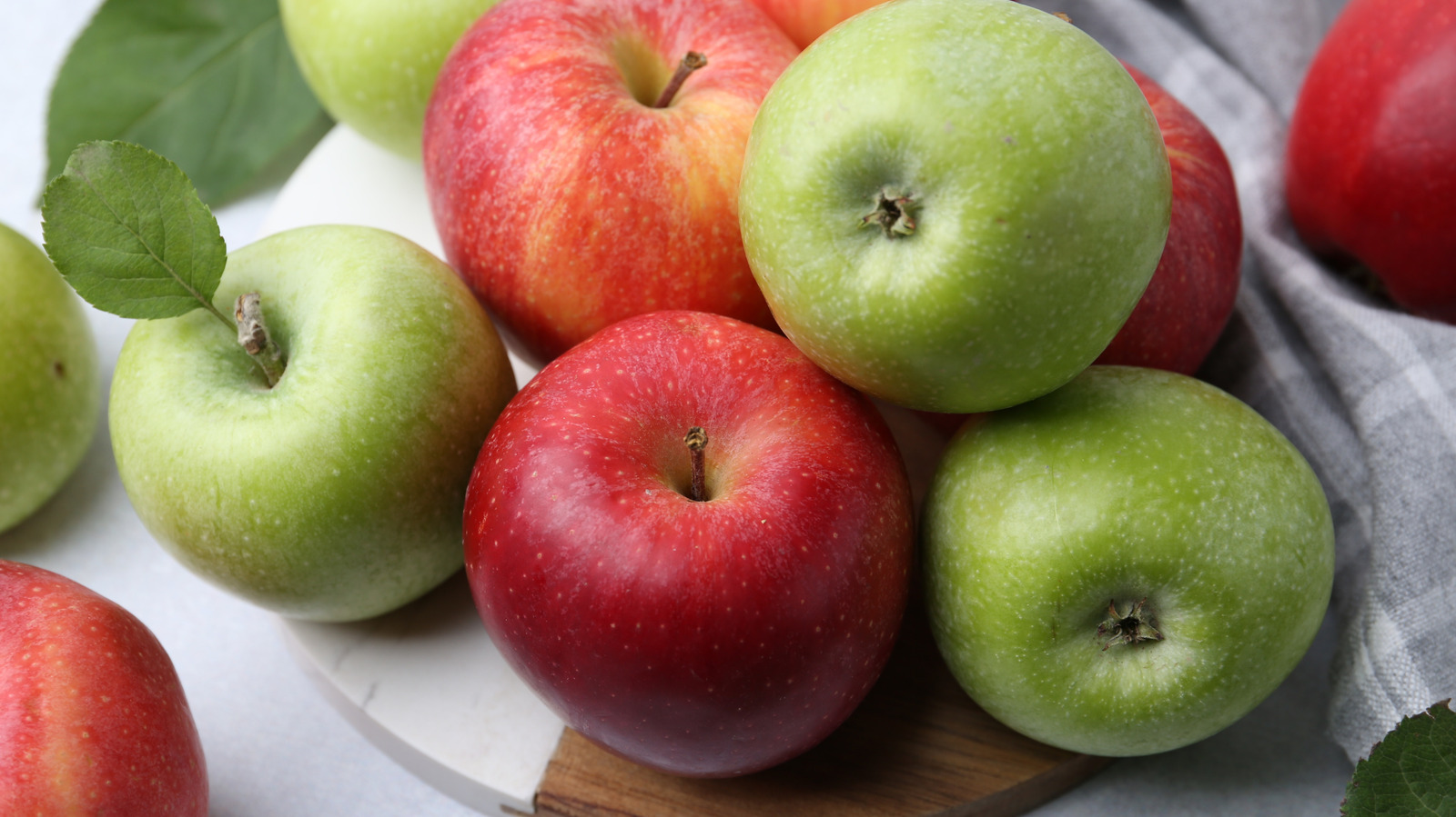 La différence entre les variétés de pommes s'explique facilement par la science