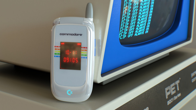 Un gros plan du Commodore Callback 8020 dans le coloris ProPET